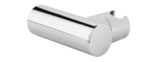 SUPPORTO DOCCIA ROUND GIREVOLE IN ABS CROMATO