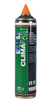 CLIMAFAST TUBI BOMBOLETTA MANUALE  600 ML LAVAGGIO LINEE RIFREGERAZIONE