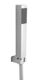 SET DUPLEX CON SUPPORTO E DOCCETTA E FLESSIBILE QUADRATA