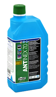 ANTINEX 7.0 FLACONE 1LT - ADDITIVO SCIOGLI  FANGHI PER IMPIANTI TERMICI E REFRIGERANTI