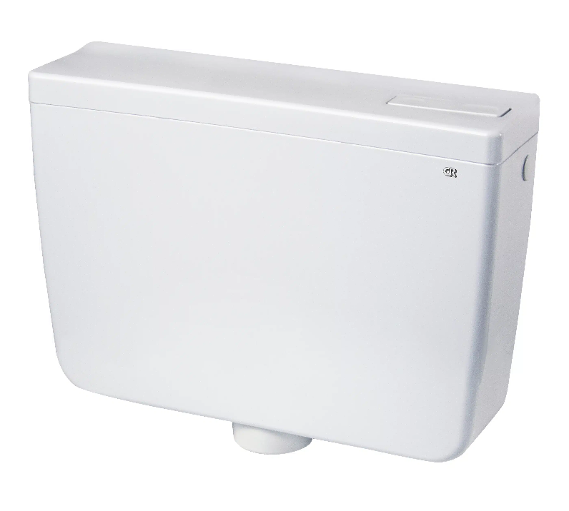 CASSETTA EXPORT COIBENTATA1 PULSANTE  SENZA RUBINETTO BIANCA