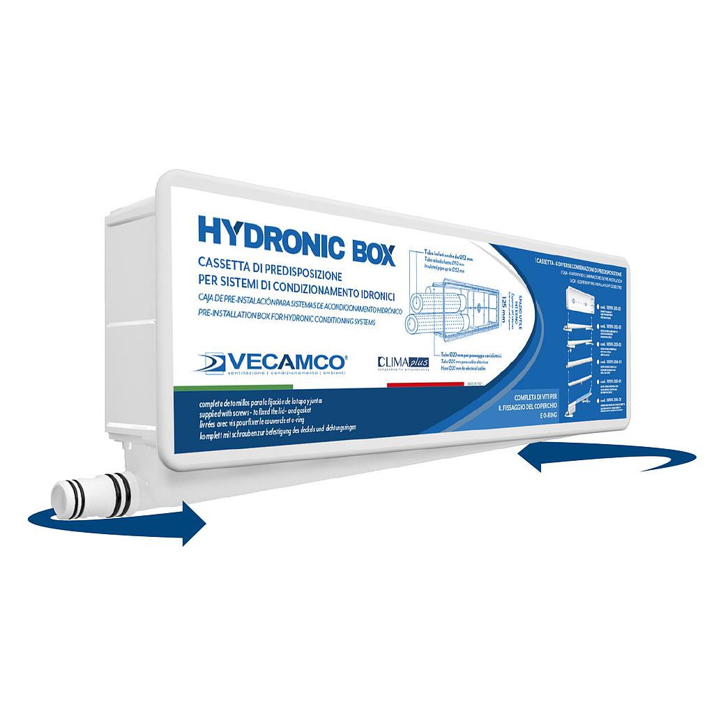 CASSETTA PER PREDISPOSIZIONE CONDENSA HYDRONIC BOX 430X166X65 TUBO CONSIGLIATO D. 16