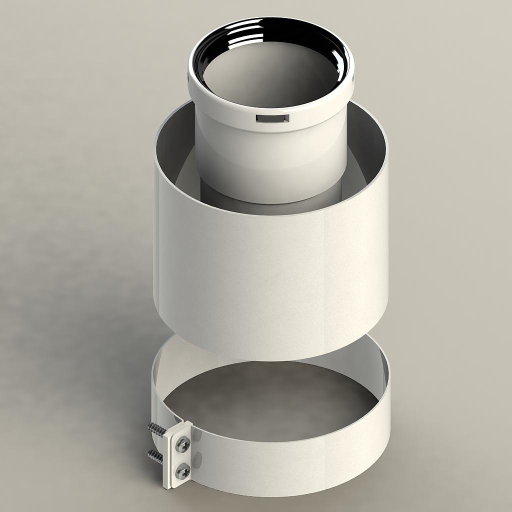 KIT ATT VERT COASS Ø 60/100 COND.