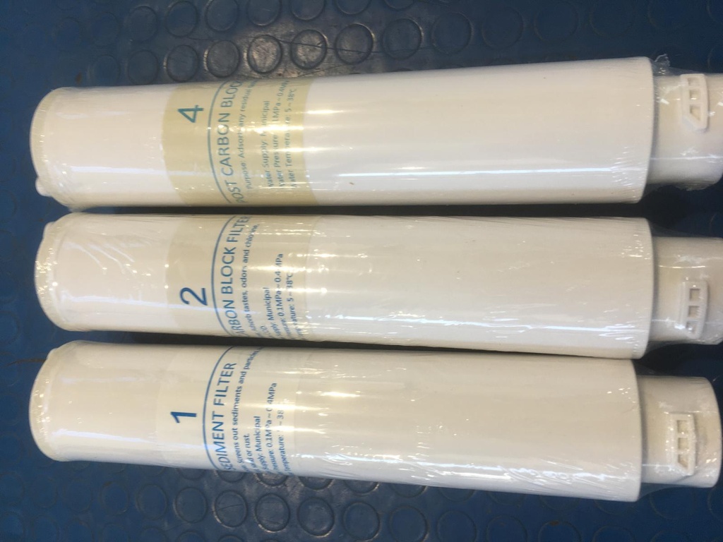 KIT SEDIMENT+CARBON+POST  AC4.0 UV PER AQUACLICK