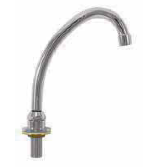 BOCCA EROGAZIONE SNODABILE CROMATO 185X190