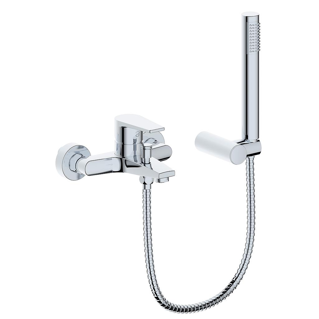 MISCELATORE VASCA ESTERNO COMPLETO DI DOCCIA TIMELESS