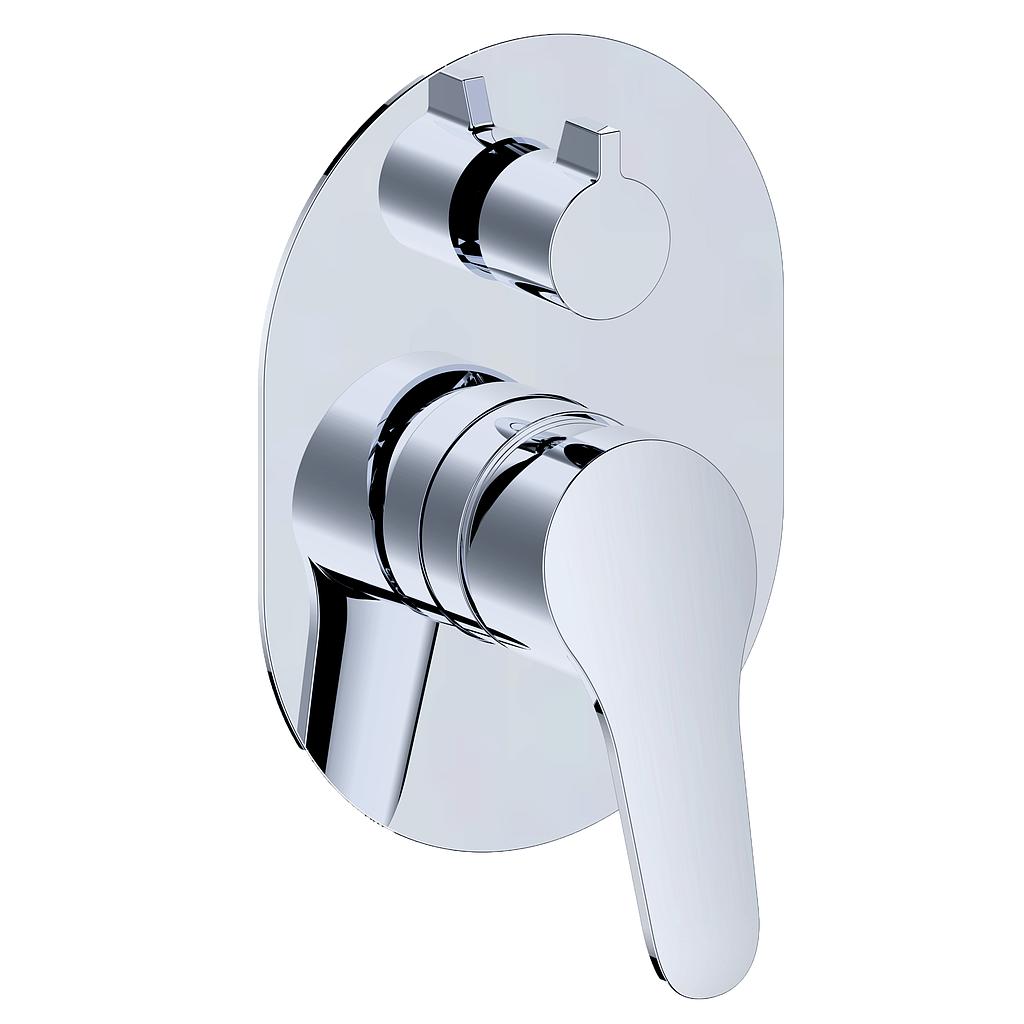 MISCELATORE  INCASSO DOCCIA CON DEVIATORE TIMELESS