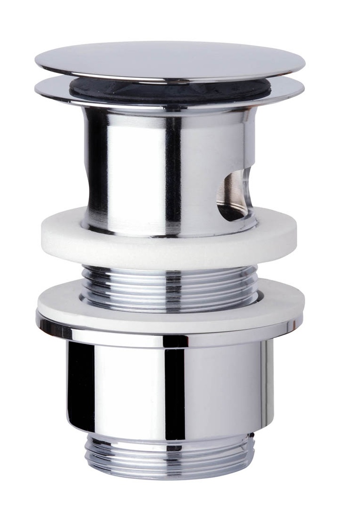 PILETTA CLICK CLACK EXPRESS TONDA CON TROPPO PIENO CROMATO