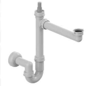 SIFONE 1 VIA PRATICO IN PP 1-1"1/2 D.40