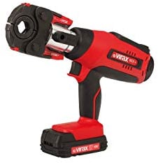 PRESSATRICE VIRAX VIPER M2X CON PINZA MADRE + INSERTI TH 16-20-26-32 + 2 BATTERIE 18V