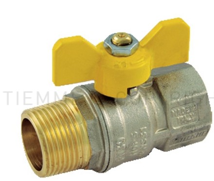 VALVOLA SFERA GAS TORNADO MF FARFALLA 3/4"