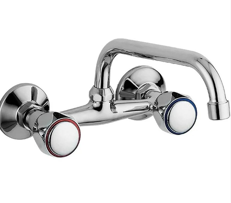 GRUPPO LAVELLO A MURO CANNA "U" SERIE IMPORT