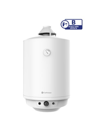 SCALDACQUA A GAS AD ACCUMULO 80 LT CAMERA APERTA TIRAGGIO NATURALE 