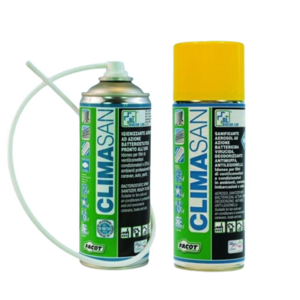 CLIMASAN  BOMBOLETTA SPRAY 600 ML-IGIENIZZANTE AD AZIONE BATTERIOSTATICA