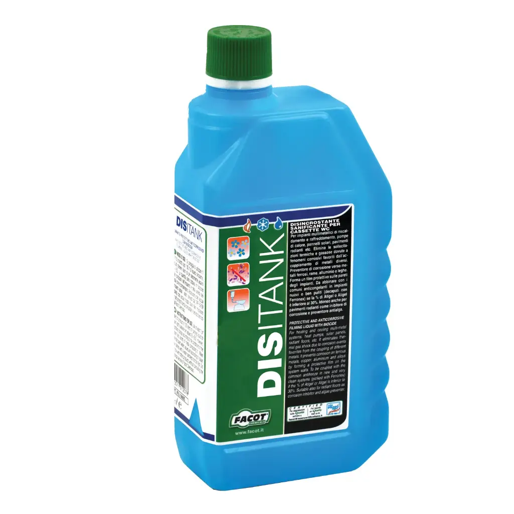 DISITANK 2X STRONG-DISINCROSTANTE DETERGENTE IGIENIZZANTE PER CASSETTE DI SCARICO 