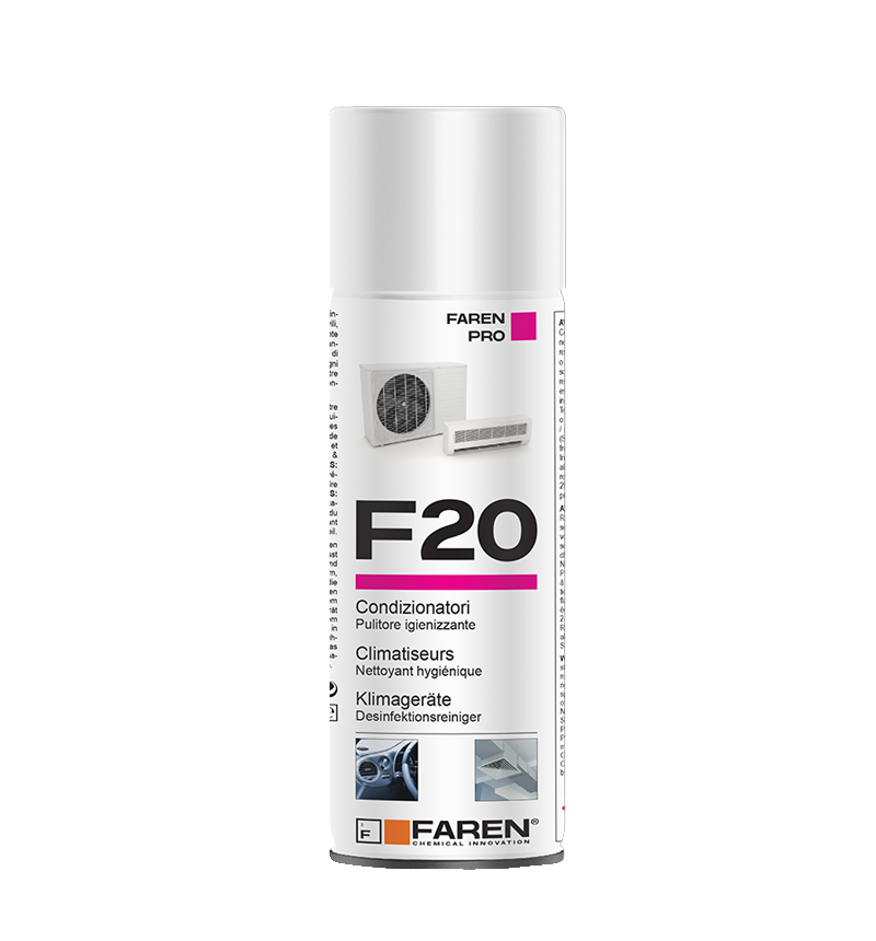 F20 IGIENIZZANTE DEODORANTE  PER CONDIZIONATORE 400ML AGRUMATO