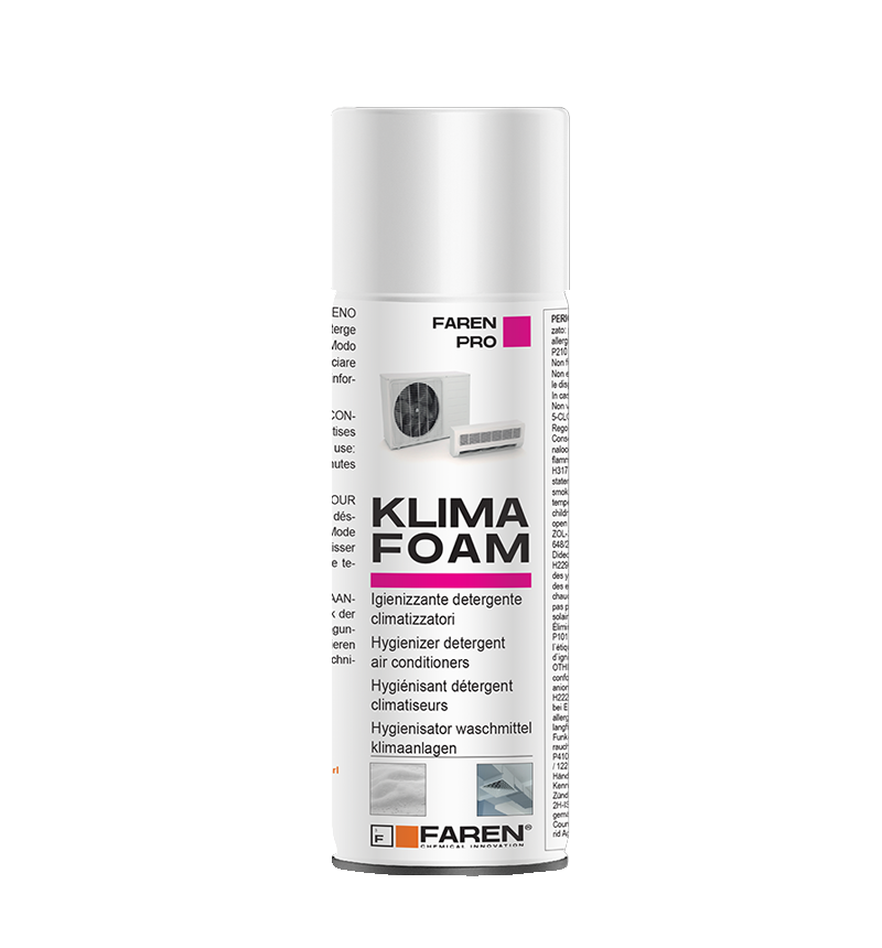 KLIMA FOAM SCHIUMOGENO IGENIZZANTE DETERGENTE PER CONDIZIONATORE 400ML 