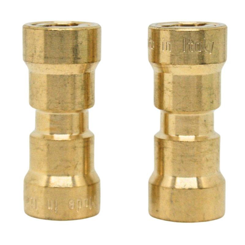 GIUNTO ERMETICO AUTOBLOCCANTE LINEARE PER TUBI 1/4 x 1/4 