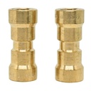 GIUNTO ERMETICO AUTOBLOCCANTE LINEARE PER TUBI 1/4 x 1/4 