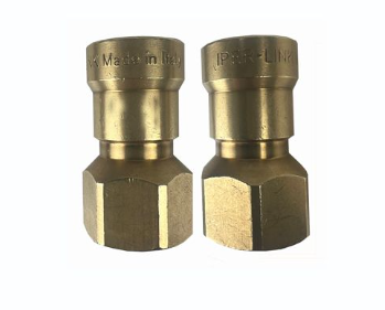 RACCORDO ERMETICO AUTOBLOCCANTE PER UNITA 3/8"x3/8"SAE
