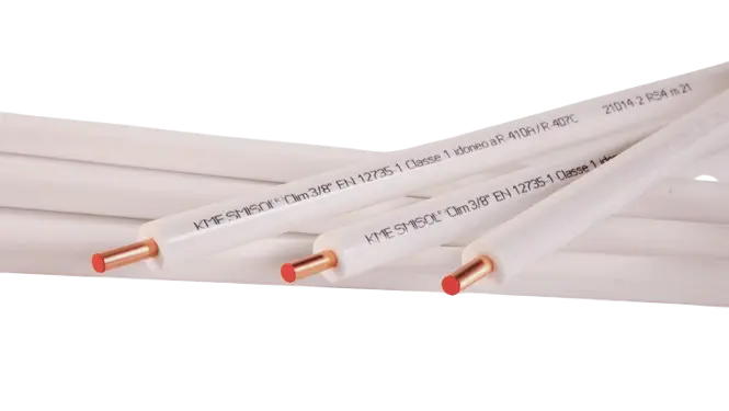 TUBO RAME SMISOL CLIM BIANCO 1/4X1,00(6,35)