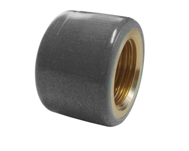 GHIERA FILETTATA  FEMMINA PN25 32X1/2" PPR NERO UV FITTINGS