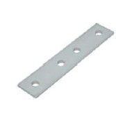 ELEMENTO GIUNZIONE 4 FORI M10 200MMX40X5MM