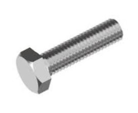 BULLONE IN ACCIAIO INOX TESTA ESAGONALE 8X20MM