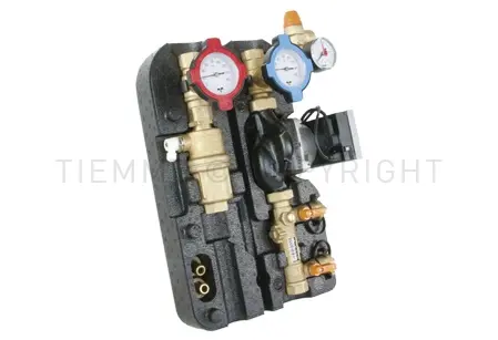 GRUPPO IDRAULICO DOPPIO POMPA WILO PARA 15/7 PWM2 IMPIAN.SOLARI 8-30 L/MIN  