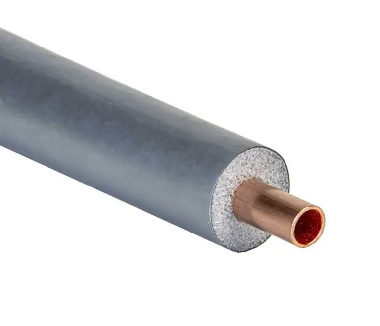 TUBO RAME ENTAsplit con guaina Silver anti uv D. 1/4X1 - ENTALPIA