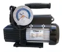 POMPA VUOTO 128 LT CON VACUOMETRO ED ELETTROVALVOLA
