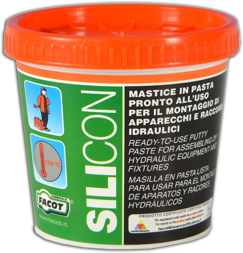 MASTICE SIGILLANTE SILICON FACOT BARATTOLO DA  460 G