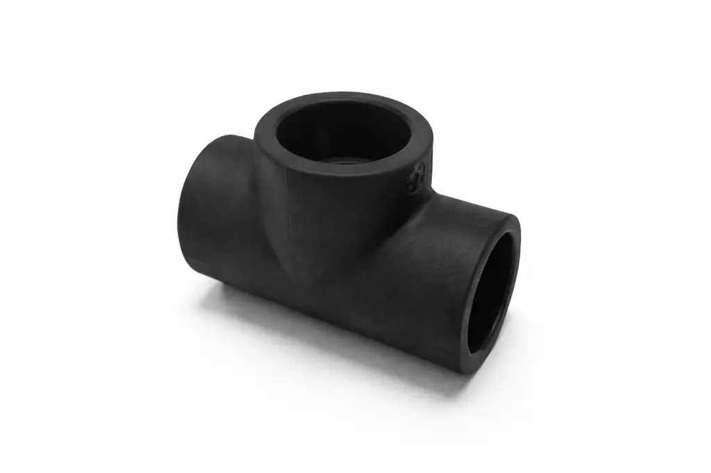 TEE TRE LATI FEMMINA  40X1" PPR NERO UV FITTINGS