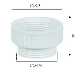 ROSONE PLASTICA D.85/32 1"1/4