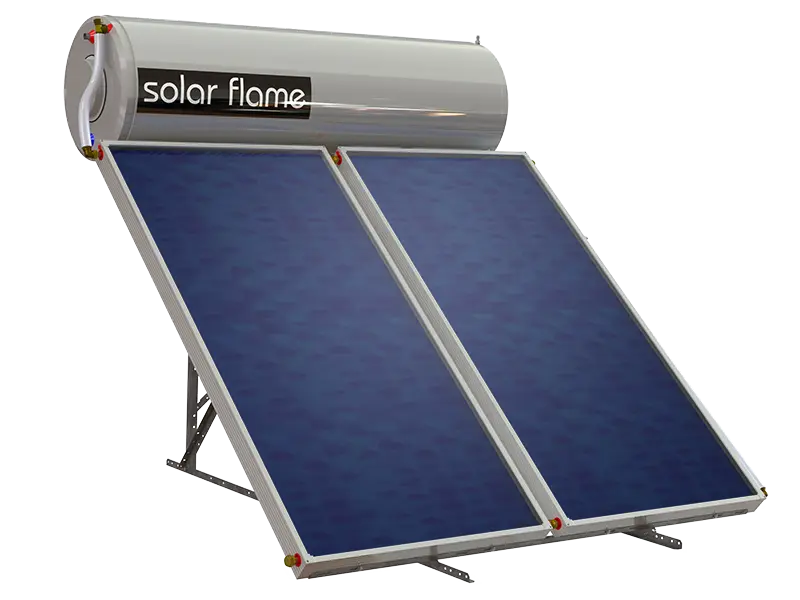 KIT SOLARE TERMICO 250 LT SOLAR FLAME 2x2,37H- MQ - FMAX GEN 2 - STAFFA TF/TP UNIVERSALE H.163 