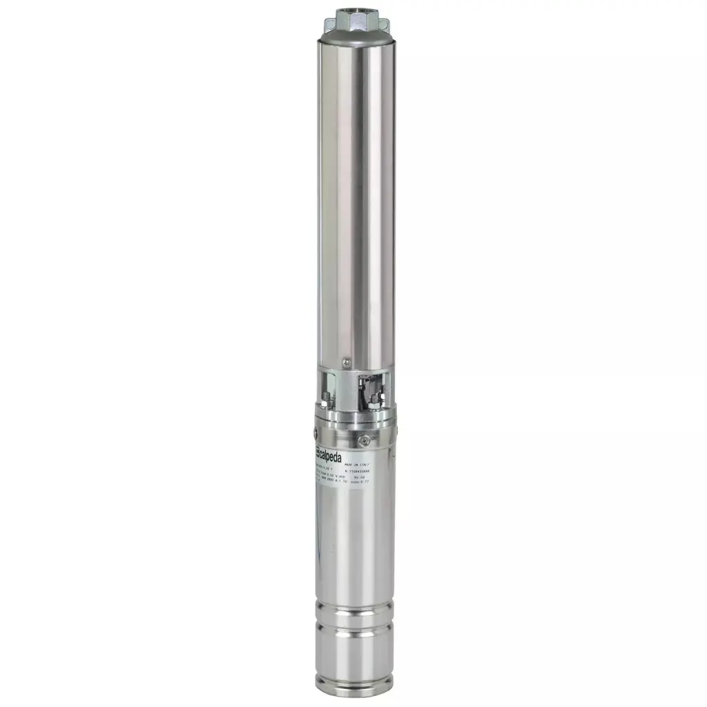 ELETTROPOMPA SOMMERSA PER POZZI 4" 4SDPM 3/21C MONOFASE  2HP 