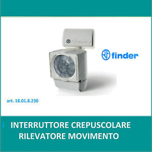 RILEVATORE DI PRESENZA 230V AC