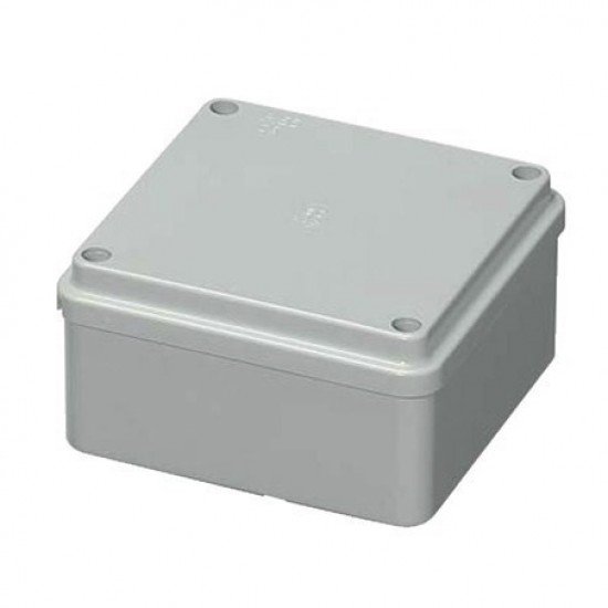 CASSETTA DERIVAZIONE PARETE LISCIA IP56 100X100X5