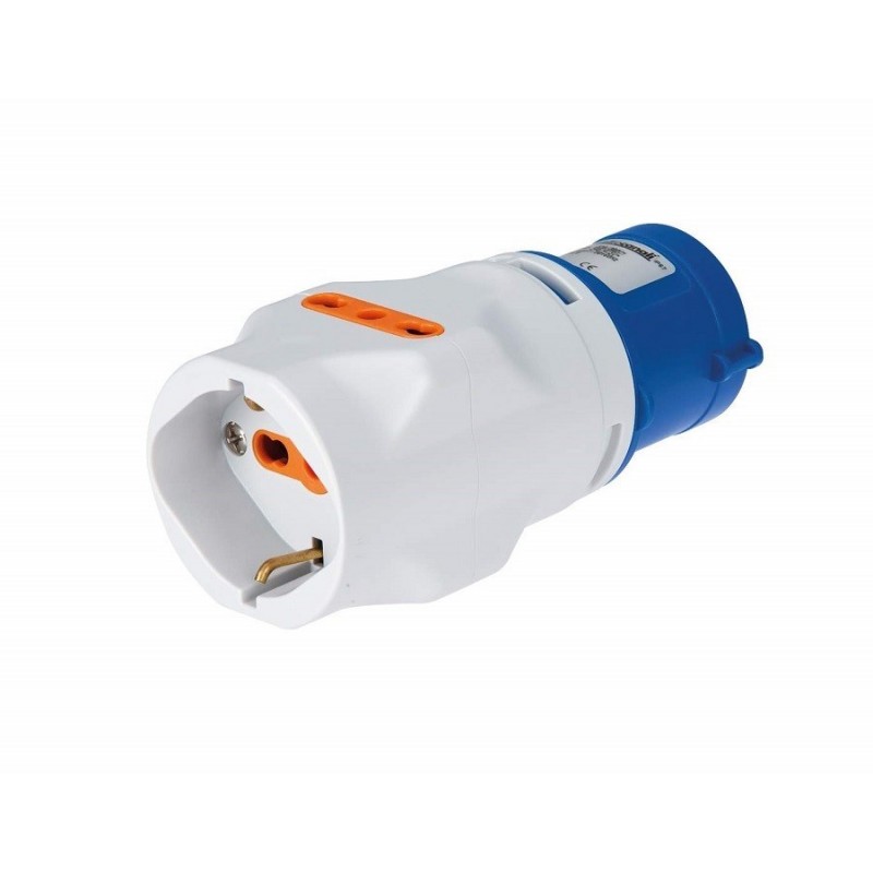 ADATTATORE 16A 2P+T INDUSTRIALE  SCHUKO