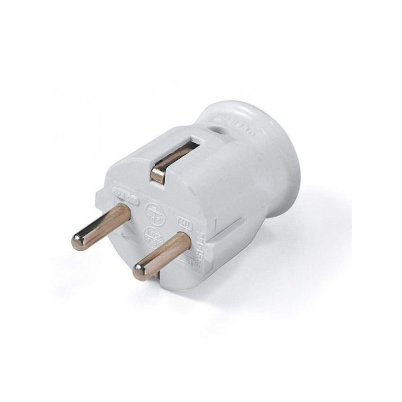 SPINA SCHUKO 90Y BIANCA 16A