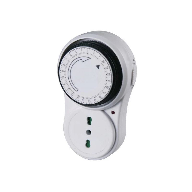 TIMER MECCANICO SPINA 16A+T/PRESA16
