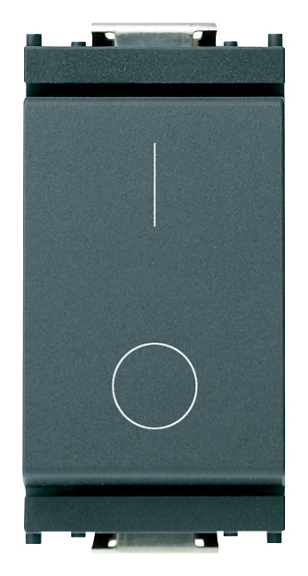 INTERRUTTORE BIPOLARTE 16A IDEA GRIGIO