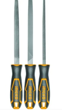 SET 3 LIME PER ACCIAIO INGCO