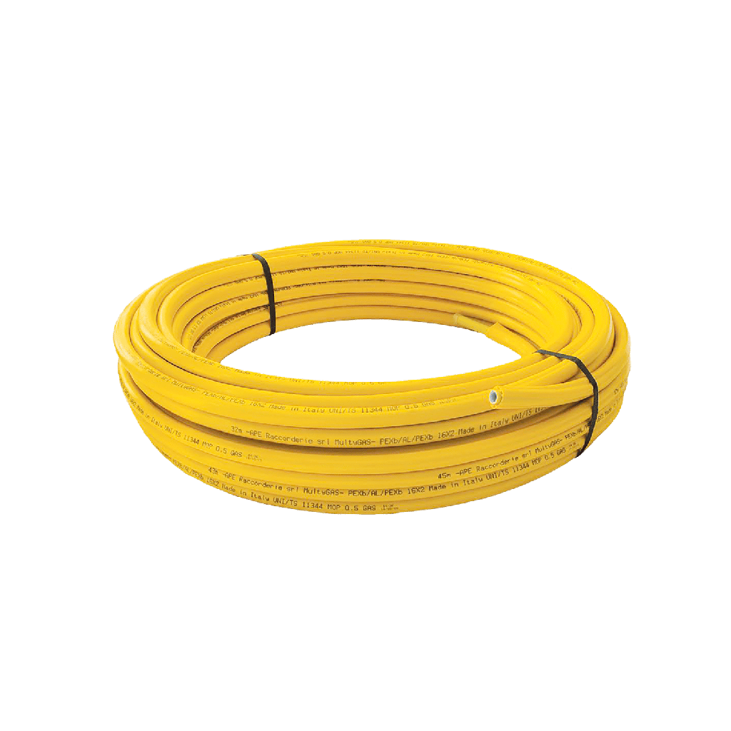 TUBO MULTYGAS GUAINA STELLARE ANTISCHIACCIAMENTO 16X2GAS APE