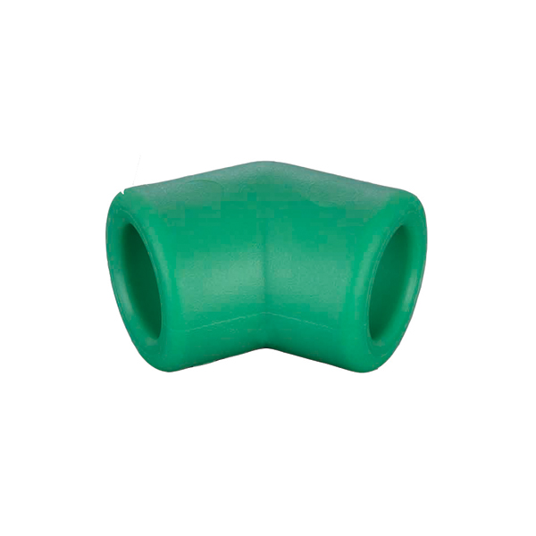 GOMITO DOPPIO 45° PPR VERDE D.32 AQUATERM