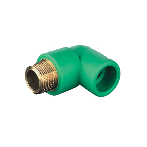 GOMITO M. PPR VERDE D.25X3/4"AQUATHERM