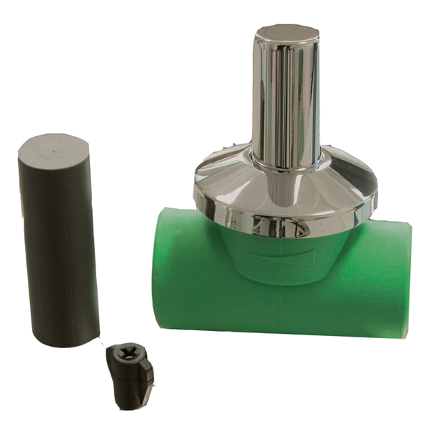 RUBINETTO CON CAPPUCCIO  AQUATHERM D. 20