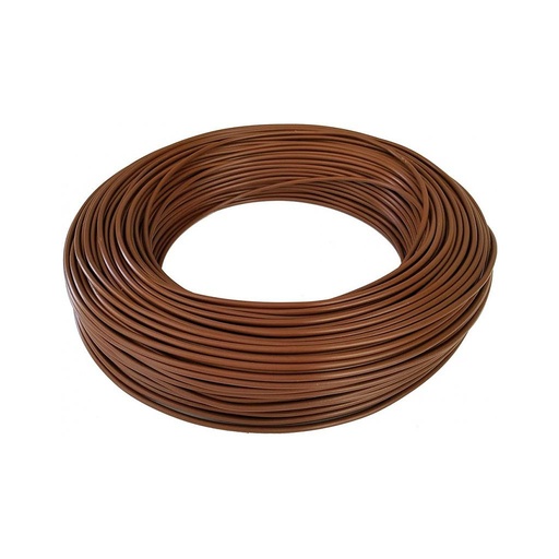 [ECCFUA25M] CAVO UNIP.FLES.ANT.1X2,5 MARRONE FS17