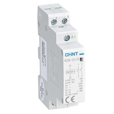 [ECH256054] CONTATTORE MODULARE 20A 2NA 230Vac 1M
