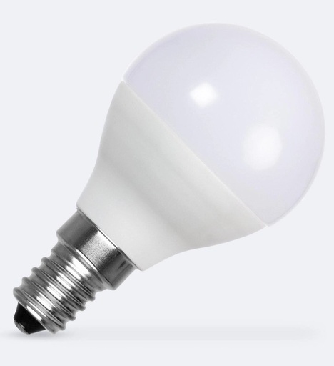 [ELLP45RC7W4K] LAMPADA LED MINI GLOBO E14 7W 4500K